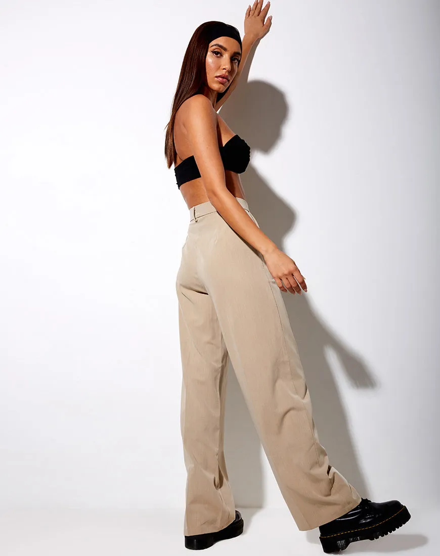 Abba Trouser in Tan