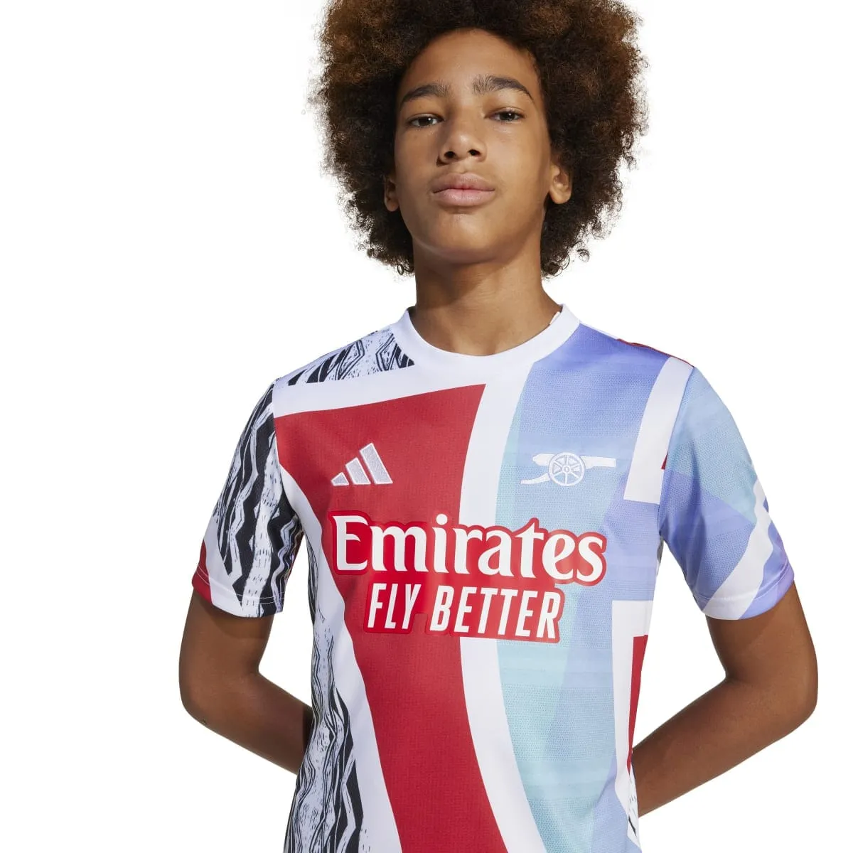 adidas Youth Arsenal 24/25 Pre-Match Jersey  | JE7565