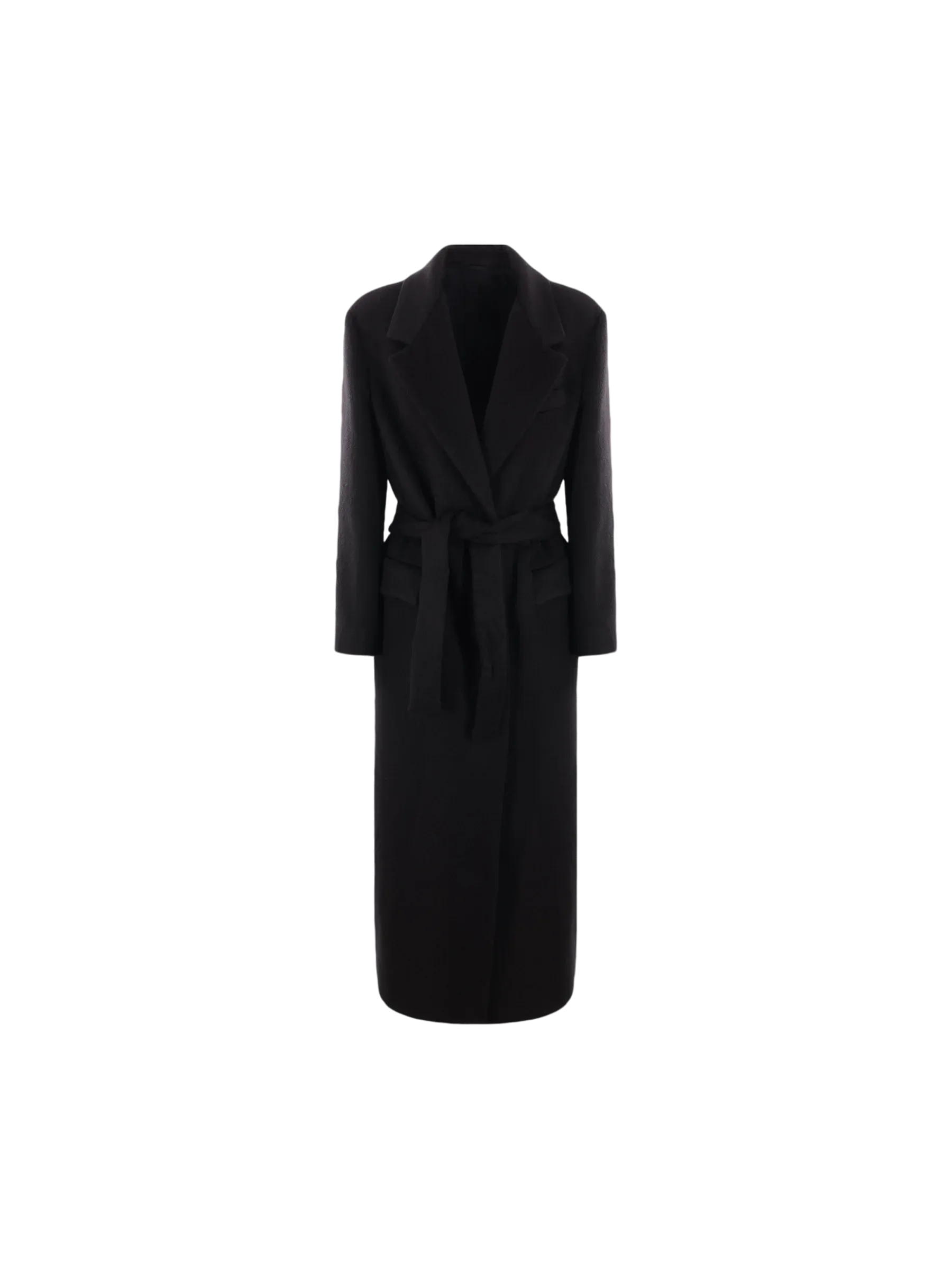 Belted Cashmere Coat