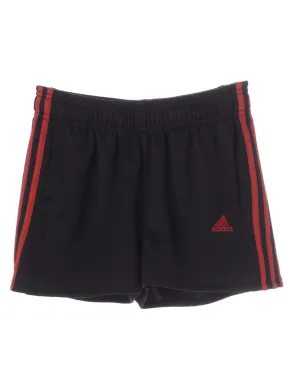 Beyond Retro Label Louise Sport Shorts Black With An Elasticized Waist