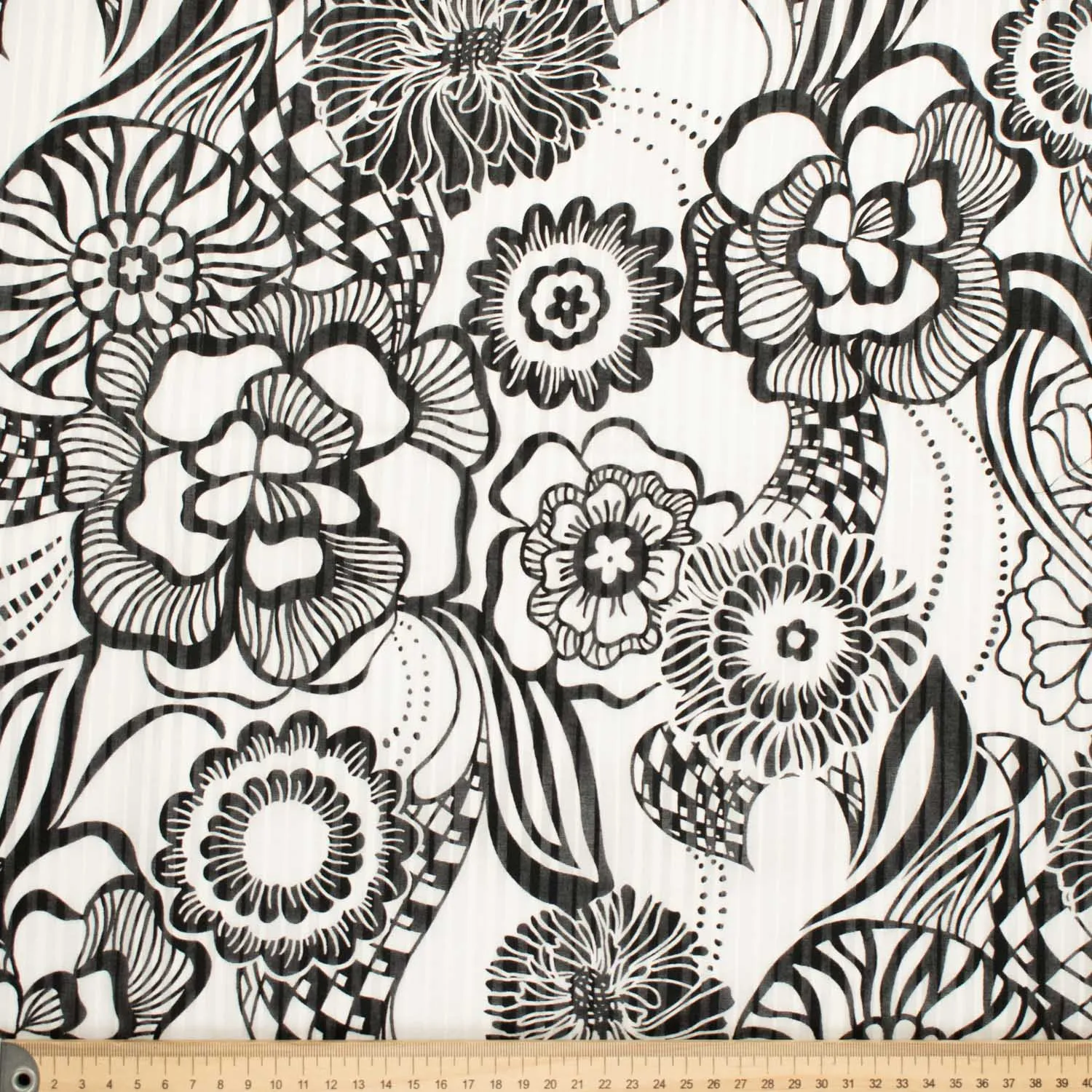 Black & White Japanese Cotton Prints