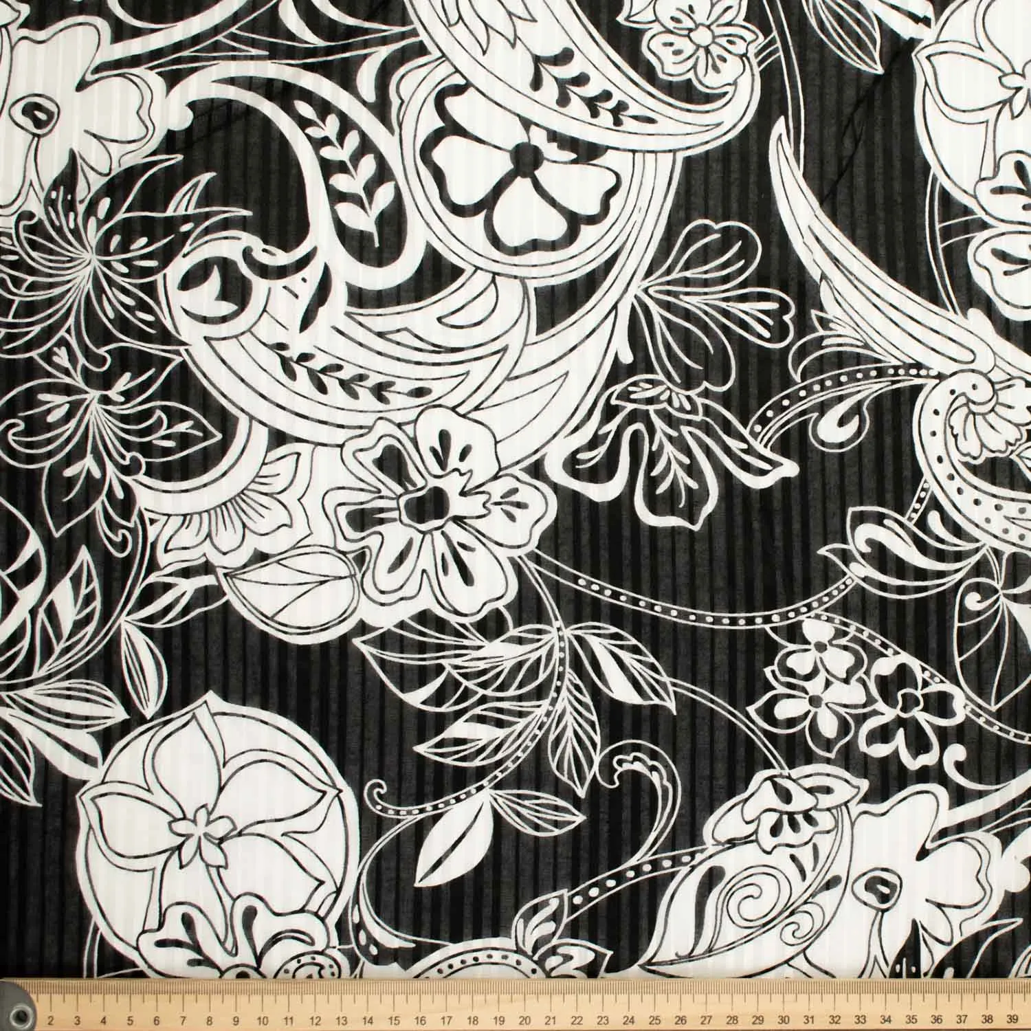 Black & White Japanese Cotton Prints