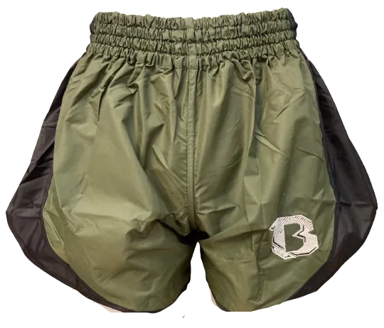 BOOSTER Boxing Shorts Retro Hybrid Khaki