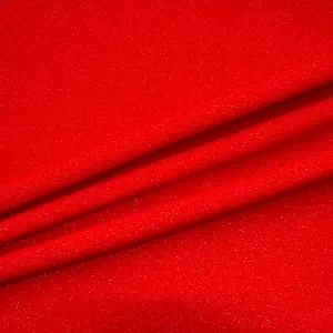 Bright Red Metallic Wool