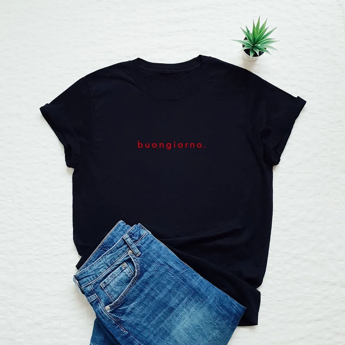 Buongiorno Printed Unisex T-Shirt