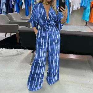 Chic Printed Jumpsuit