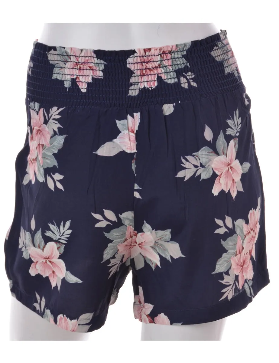 Floral Print Summer Shorts