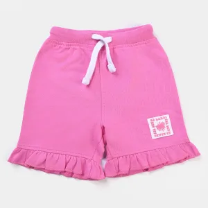 Girls Cotton Terry Short Be The Sun-S.Moon