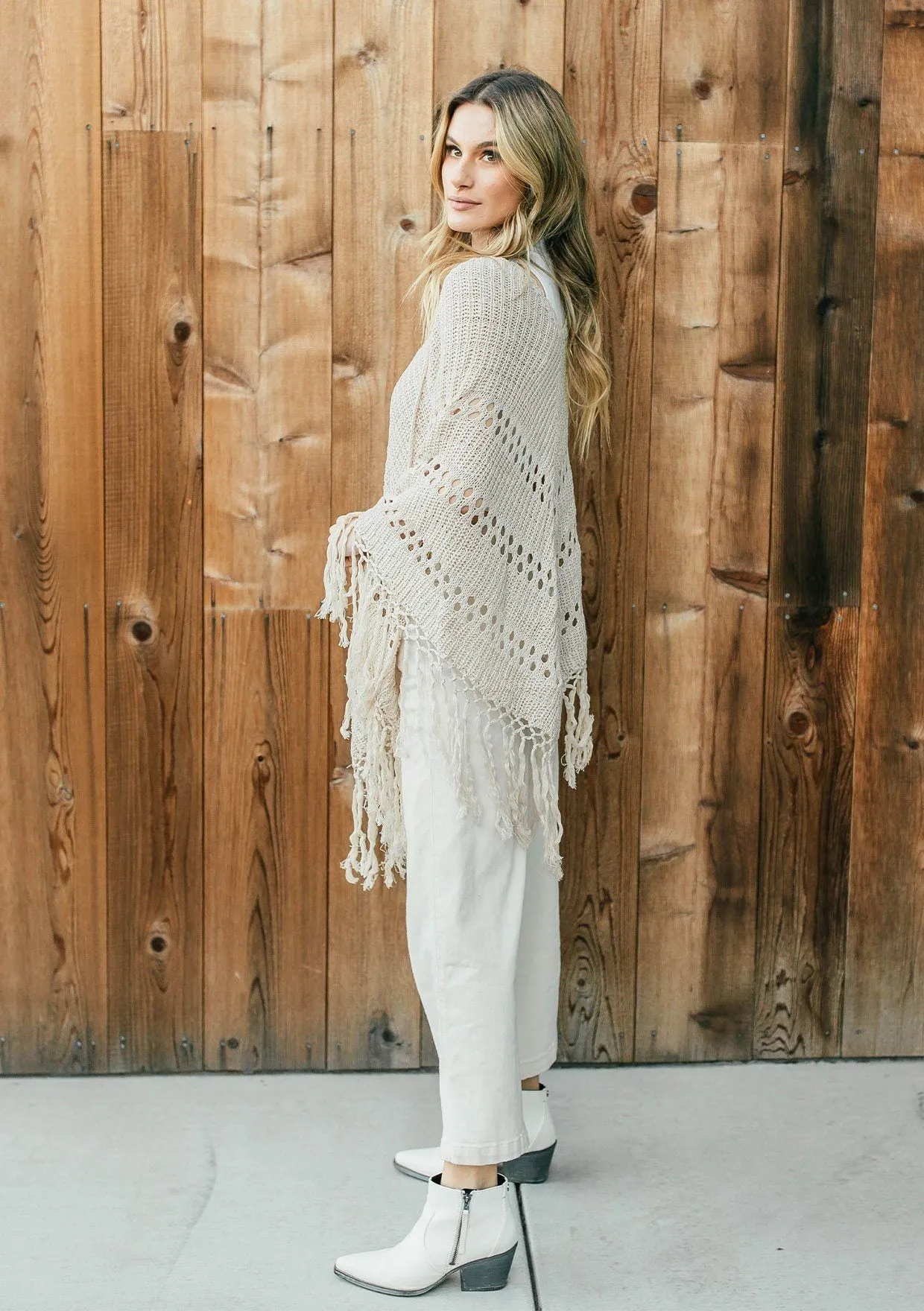 Go For A Spin Crochet Poncho