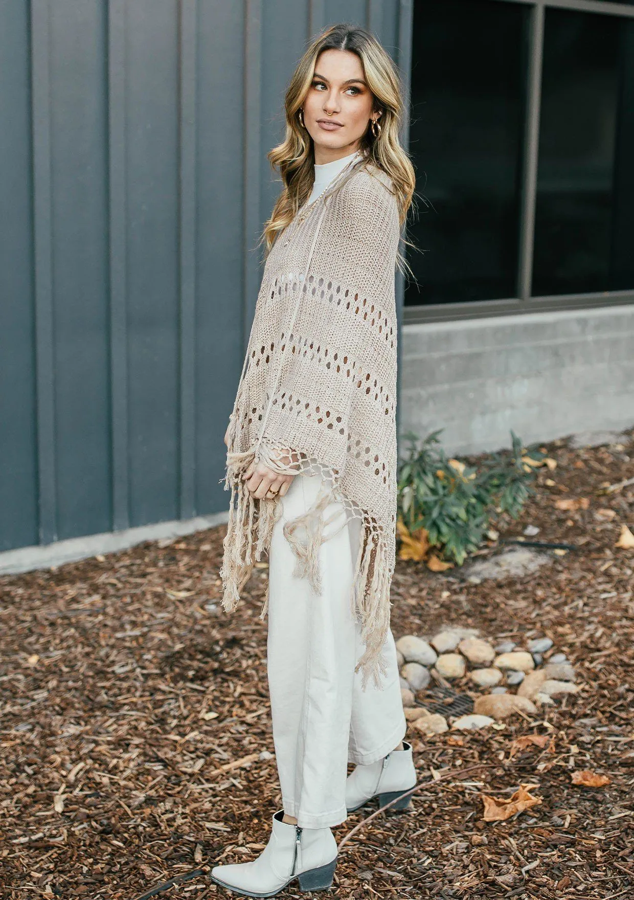 Go For A Spin Crochet Poncho