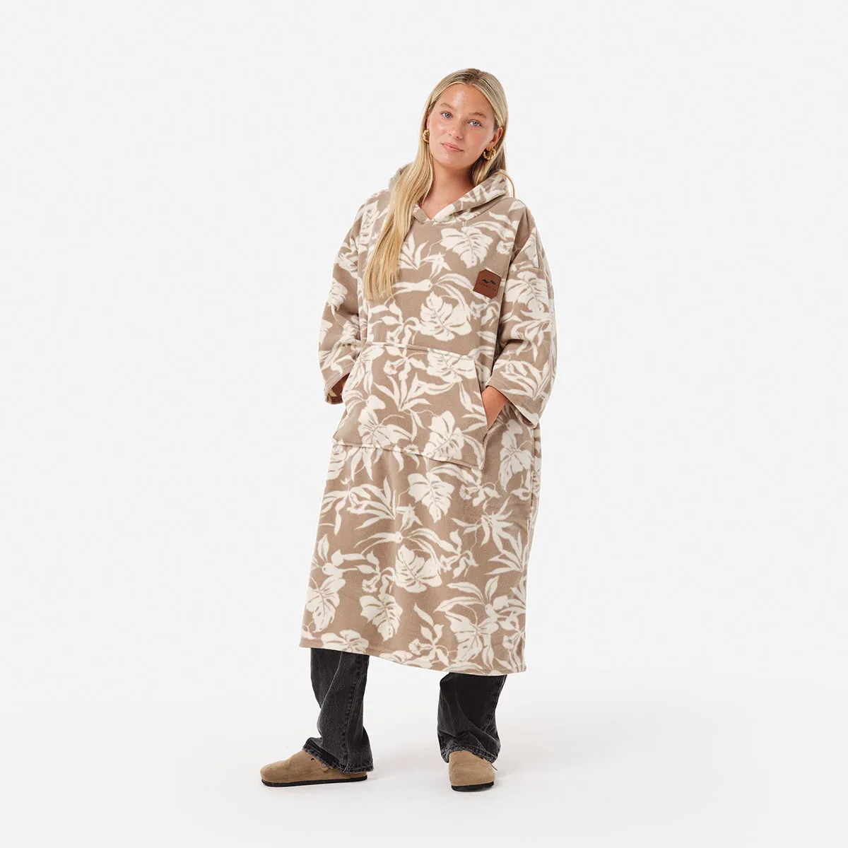 Hauke Chilling Fleece Poncho