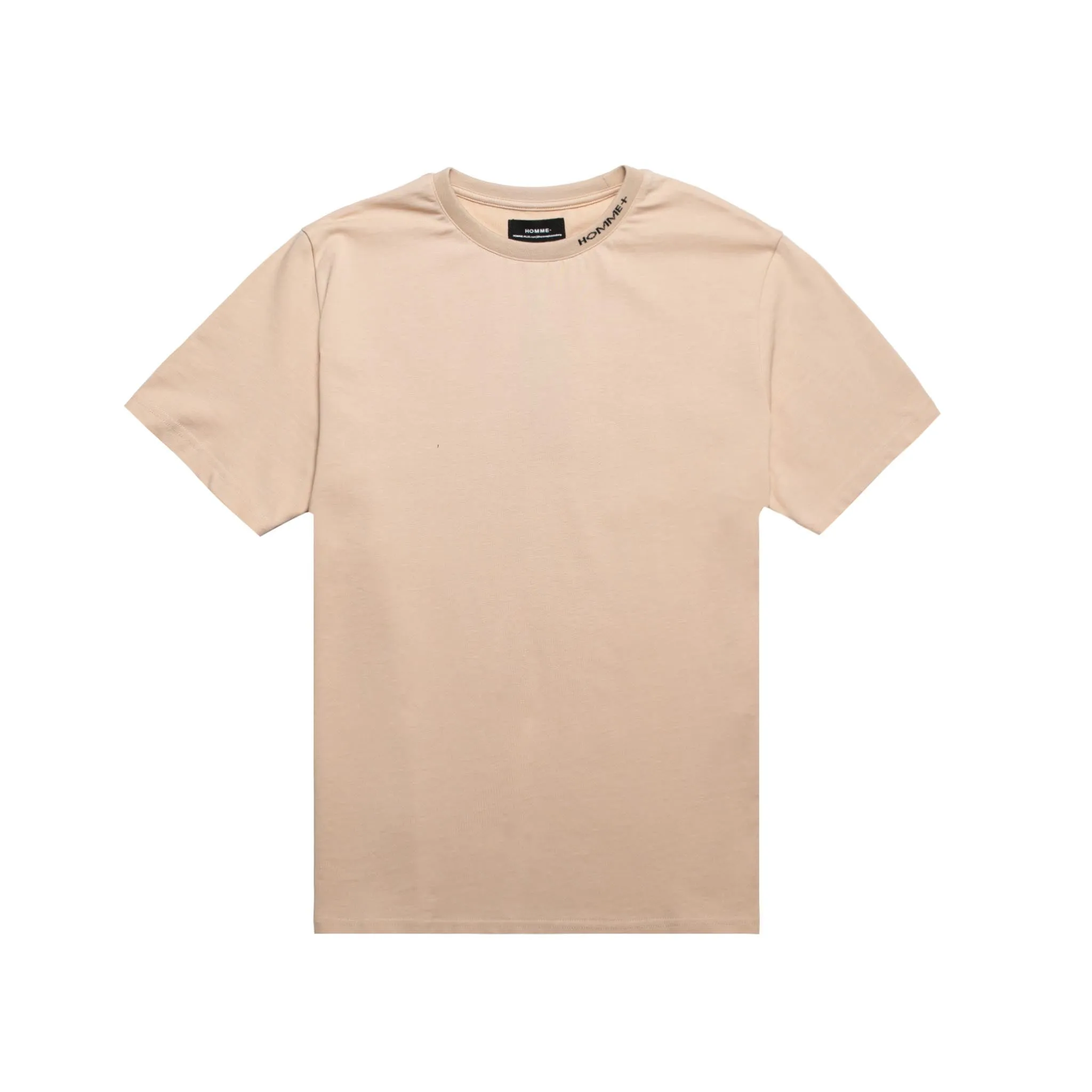 HOMME  QR Code Print Tee Sand