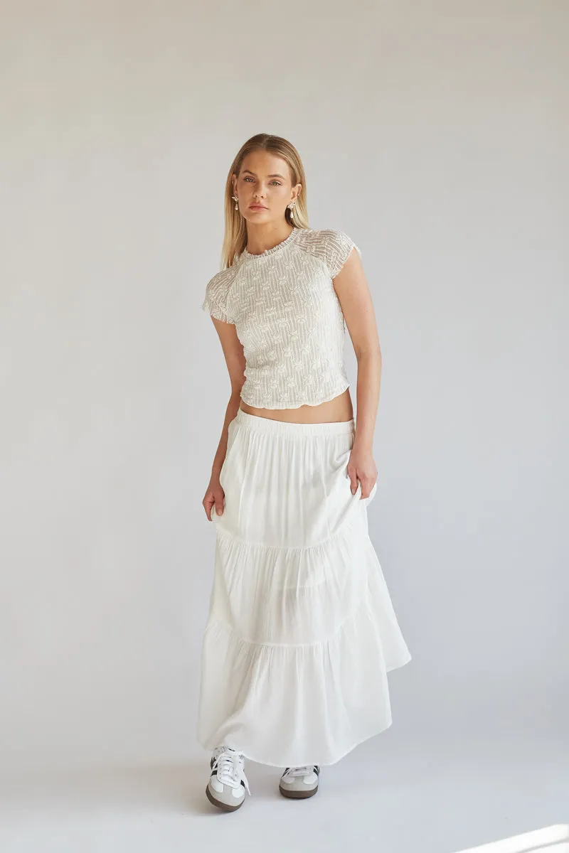 Hope Tiered Maxi Skirt