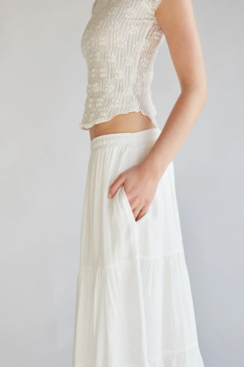 Hope Tiered Maxi Skirt