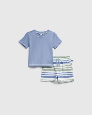 Infant Boys Surfs Up Short Sleeve Set