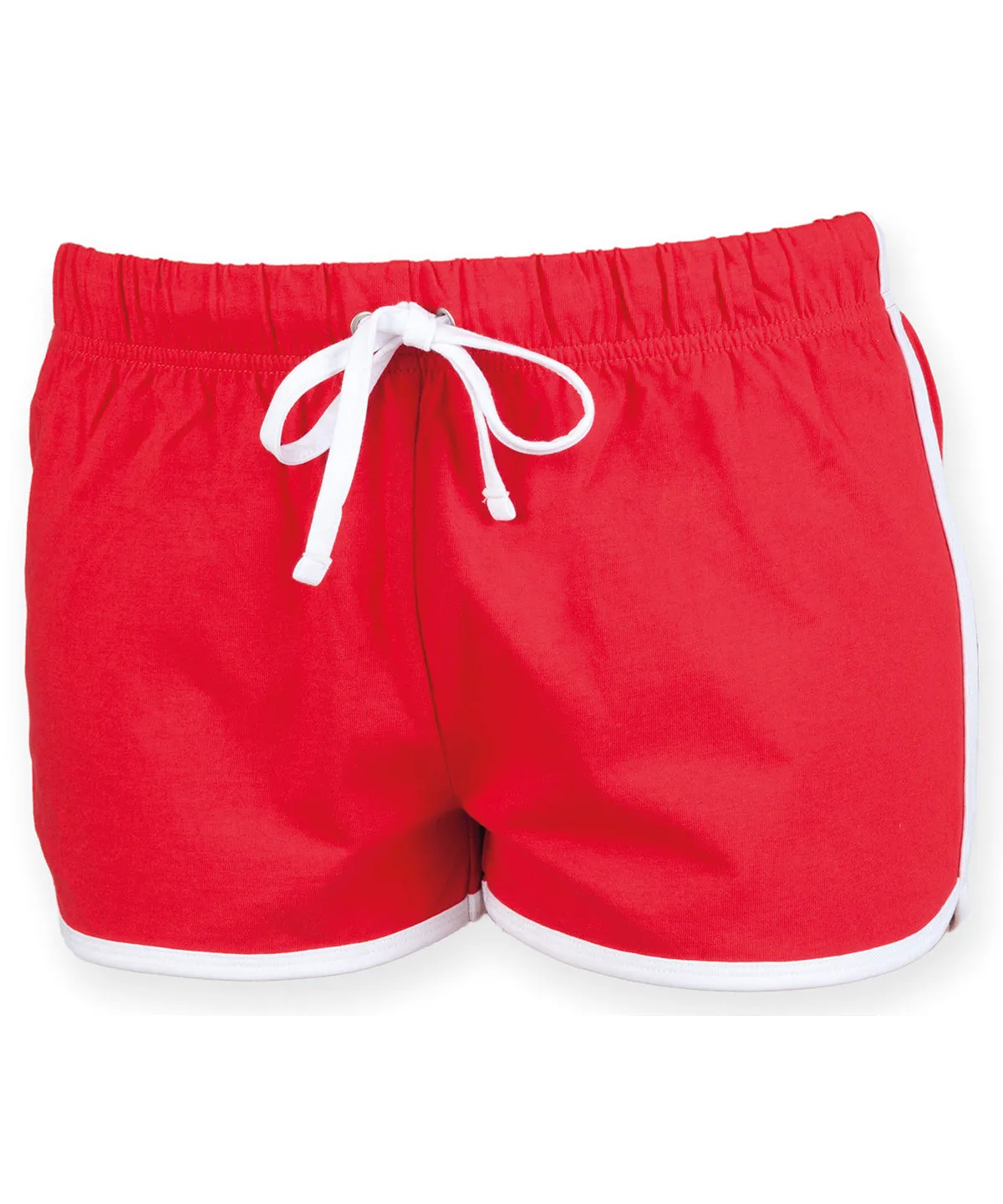 Kids retro shorts | Red/White