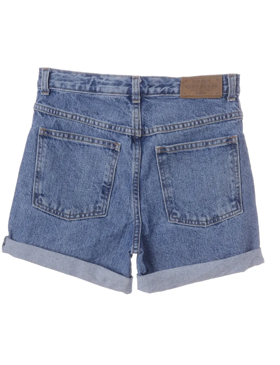 Label Willow Rolled Hem Denim Shorts