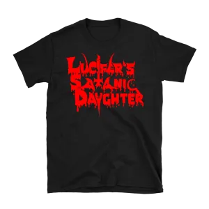 LSD - Lucifer's Satanic Daughter Logo T-Shirt - Black