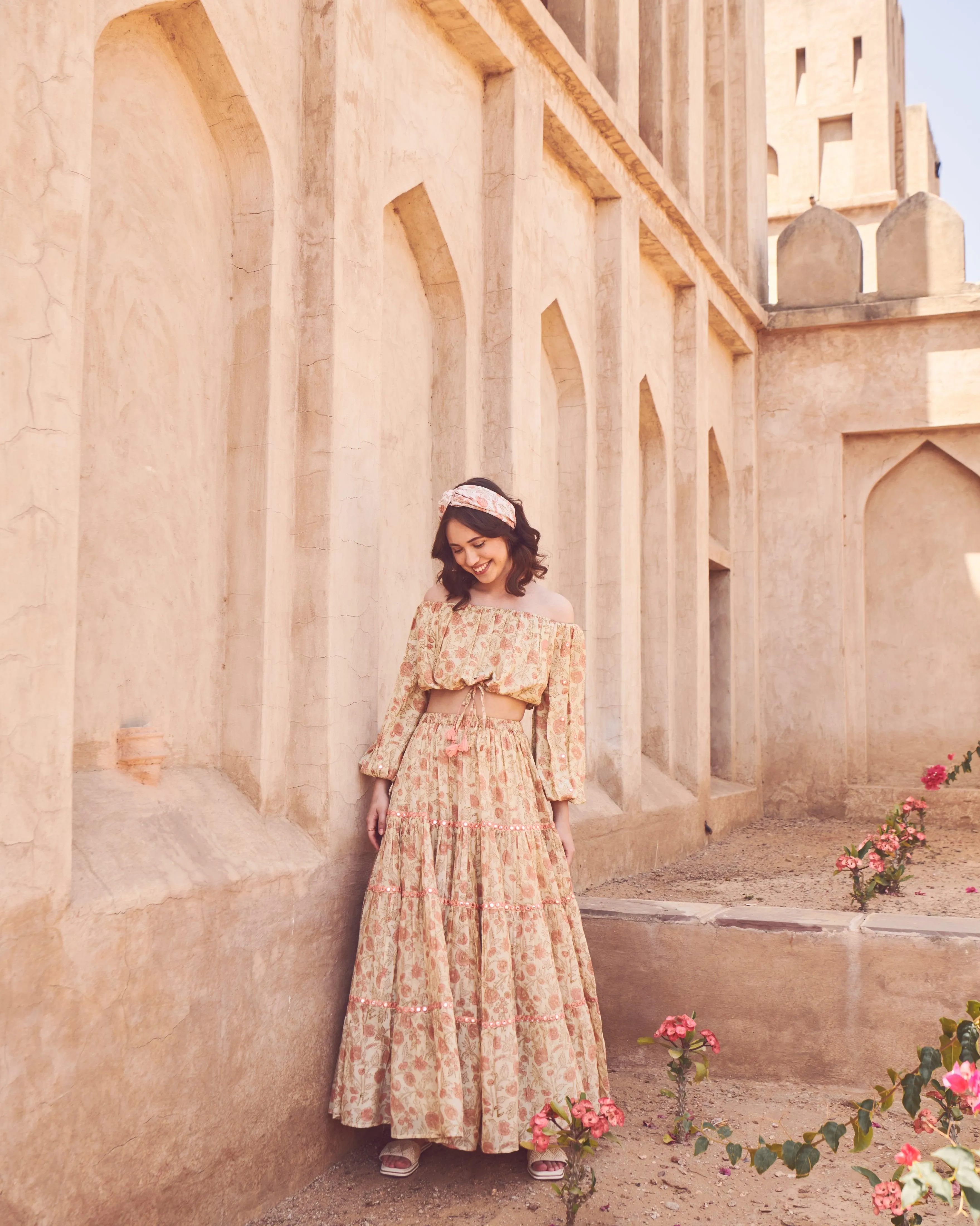 Marigold Tier Skirt