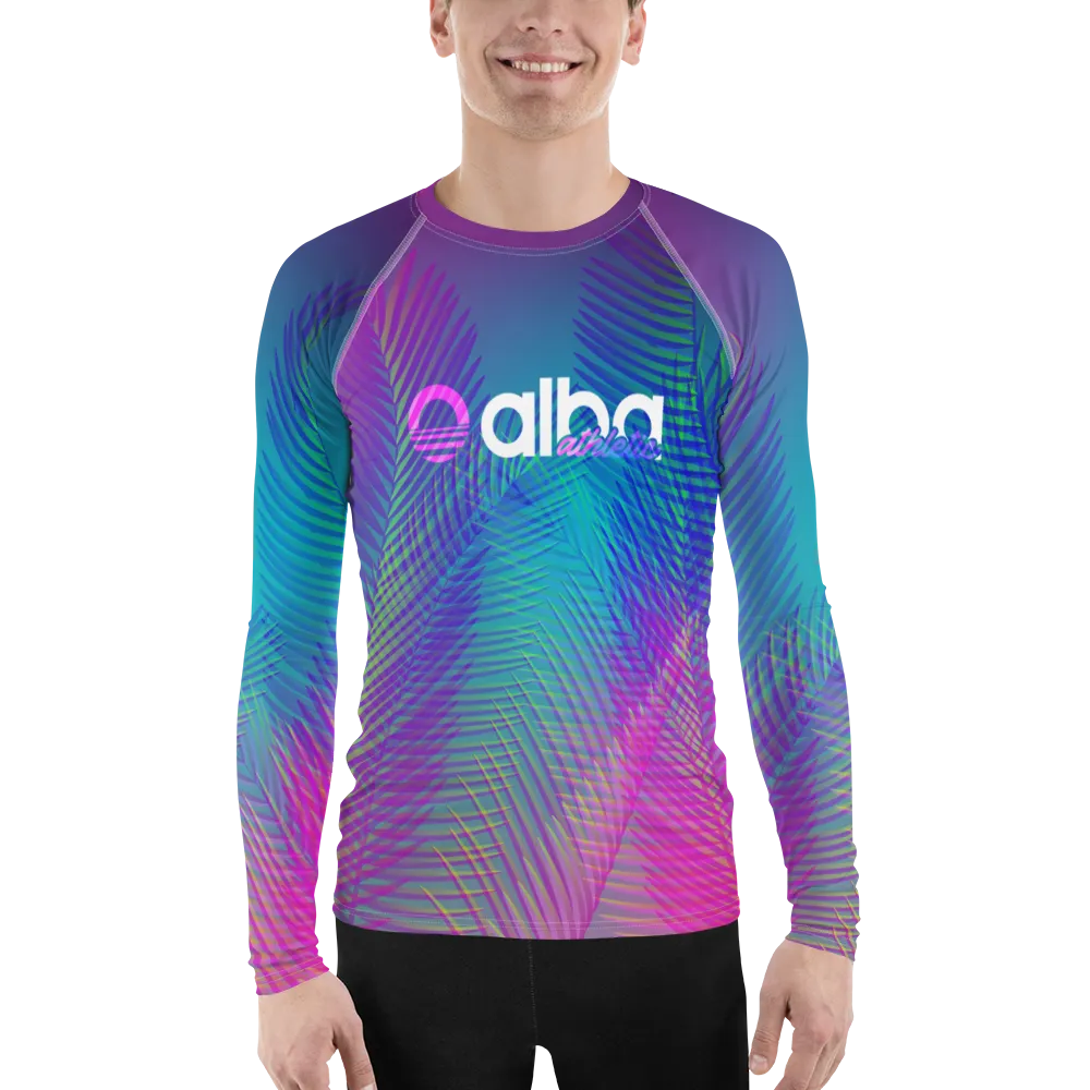 Men's Long Sleeve Shirt - Palms