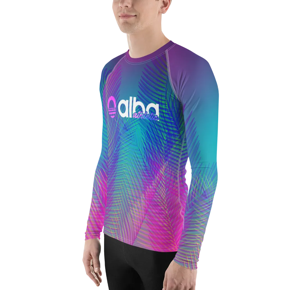 Men's Long Sleeve Shirt - Palms