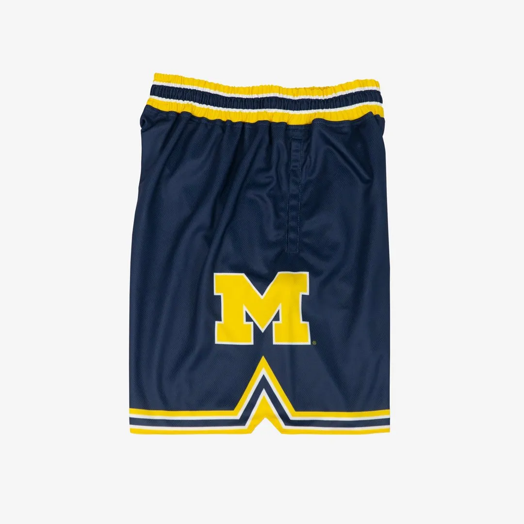 Michigan Wolverines 1991-1992 Retro Shorts (Away)