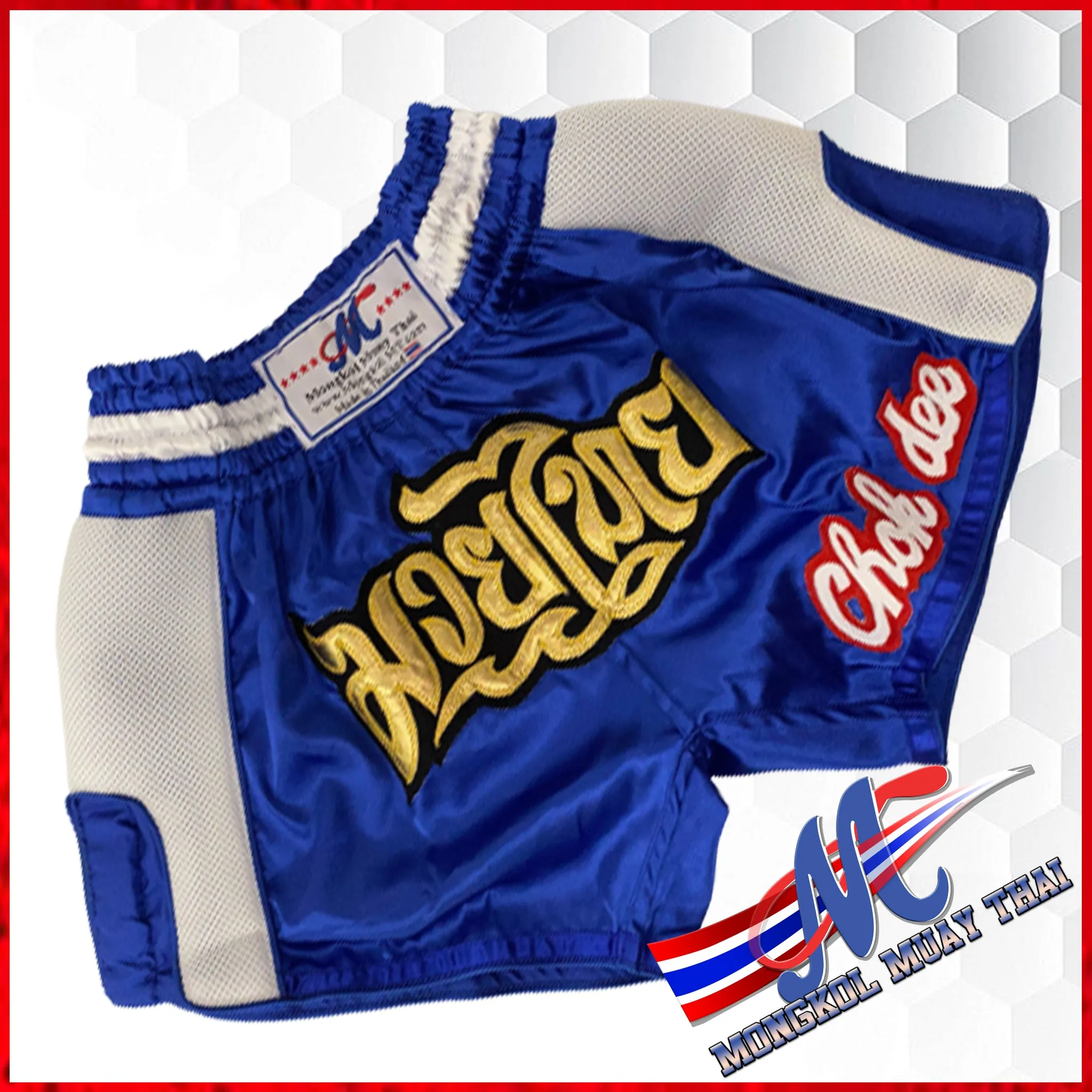 Mongkol Thai shorts Chok-Dee Blue