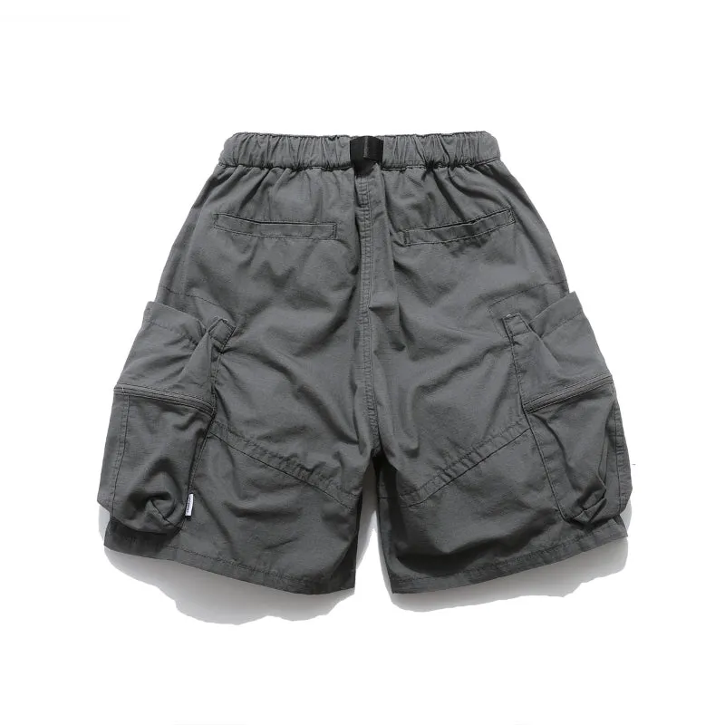 Multi-pocket Vintage Cargo Shorts