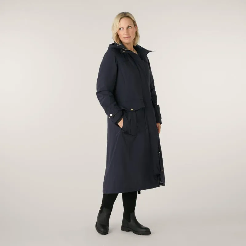 Musto x Fairfax & Favor Odyssey Primaloft Ladies Waterpoof Coat - Deep Well