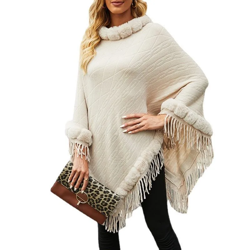 Paradiso Acrylic Polyester Women Ponchos | Polyester Women's Poncho | Poncho for Women's