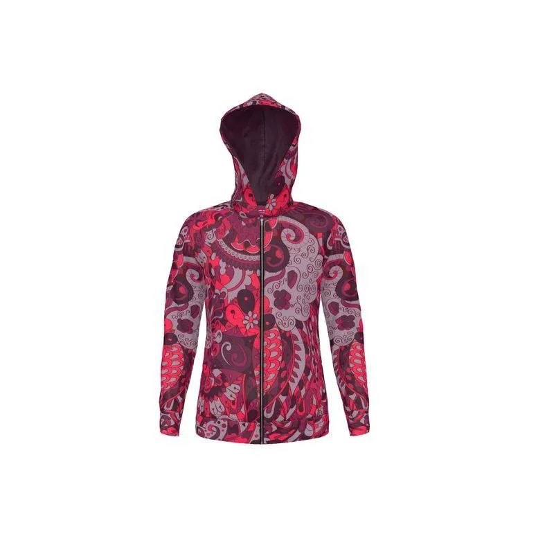 Pena Zip Polar Fleece Hoodie