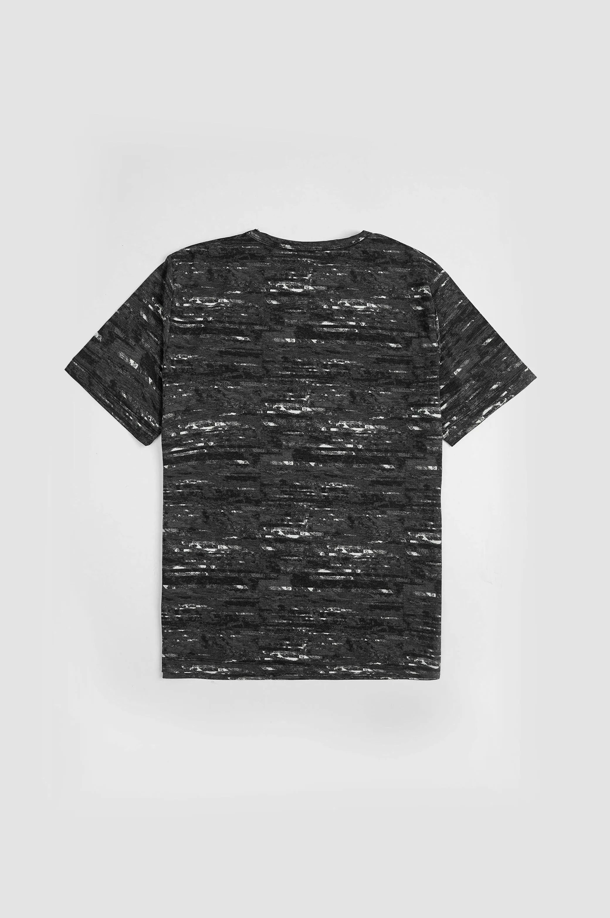 PRINTED TEXTURED TEE