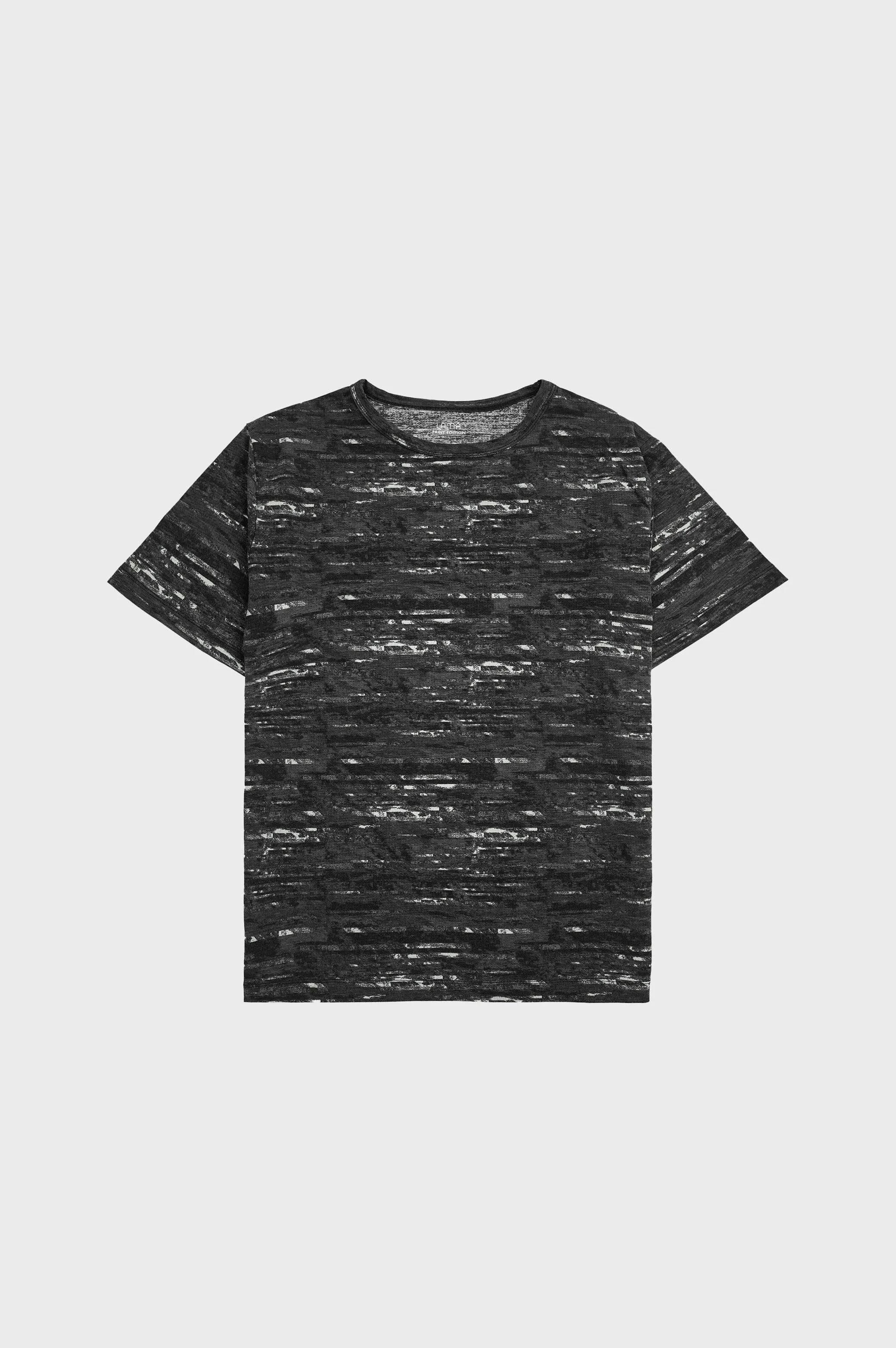 PRINTED TEXTURED TEE