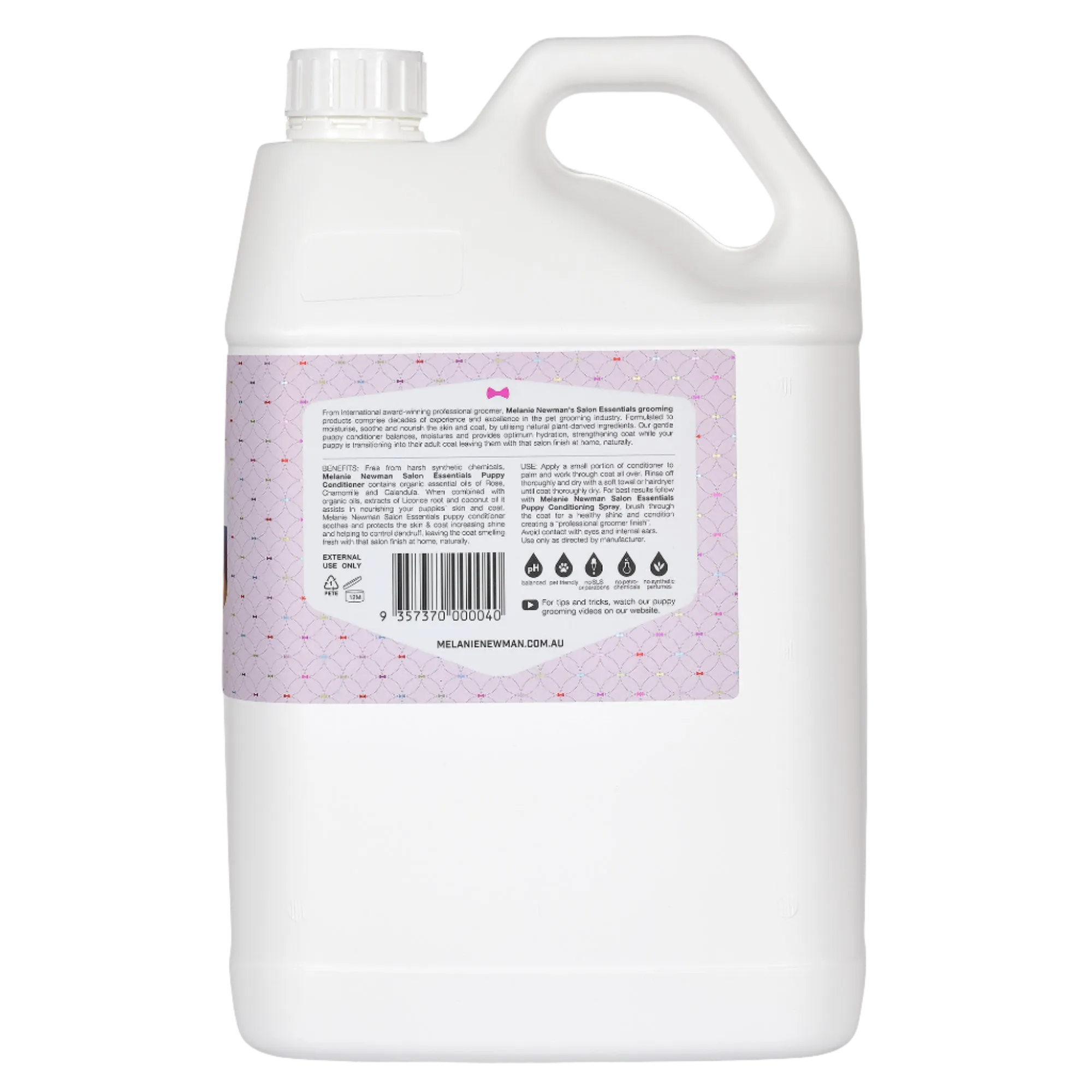 Puppy Conditioner 5L by Melanie Newman