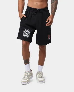 Reebok Iverson Basketball Fleece Shorts Black