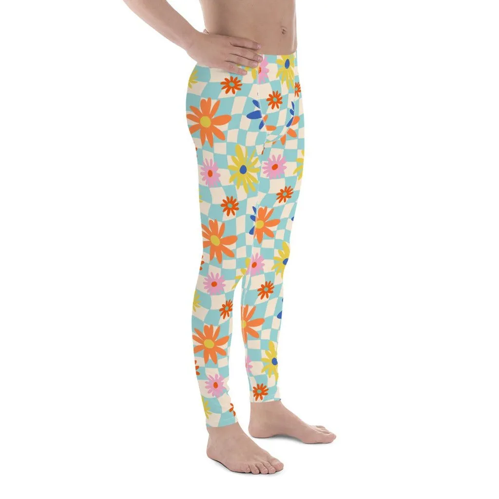 Retro Daisy Men's Leggings