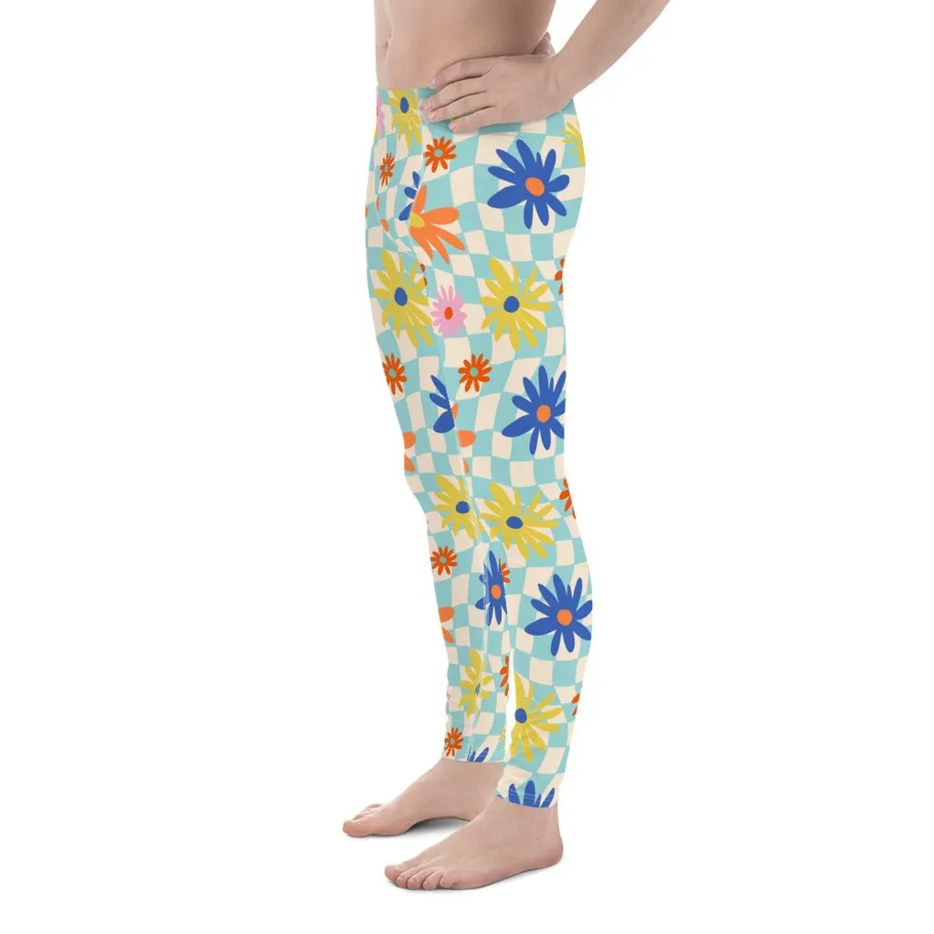 Retro Daisy Men's Leggings