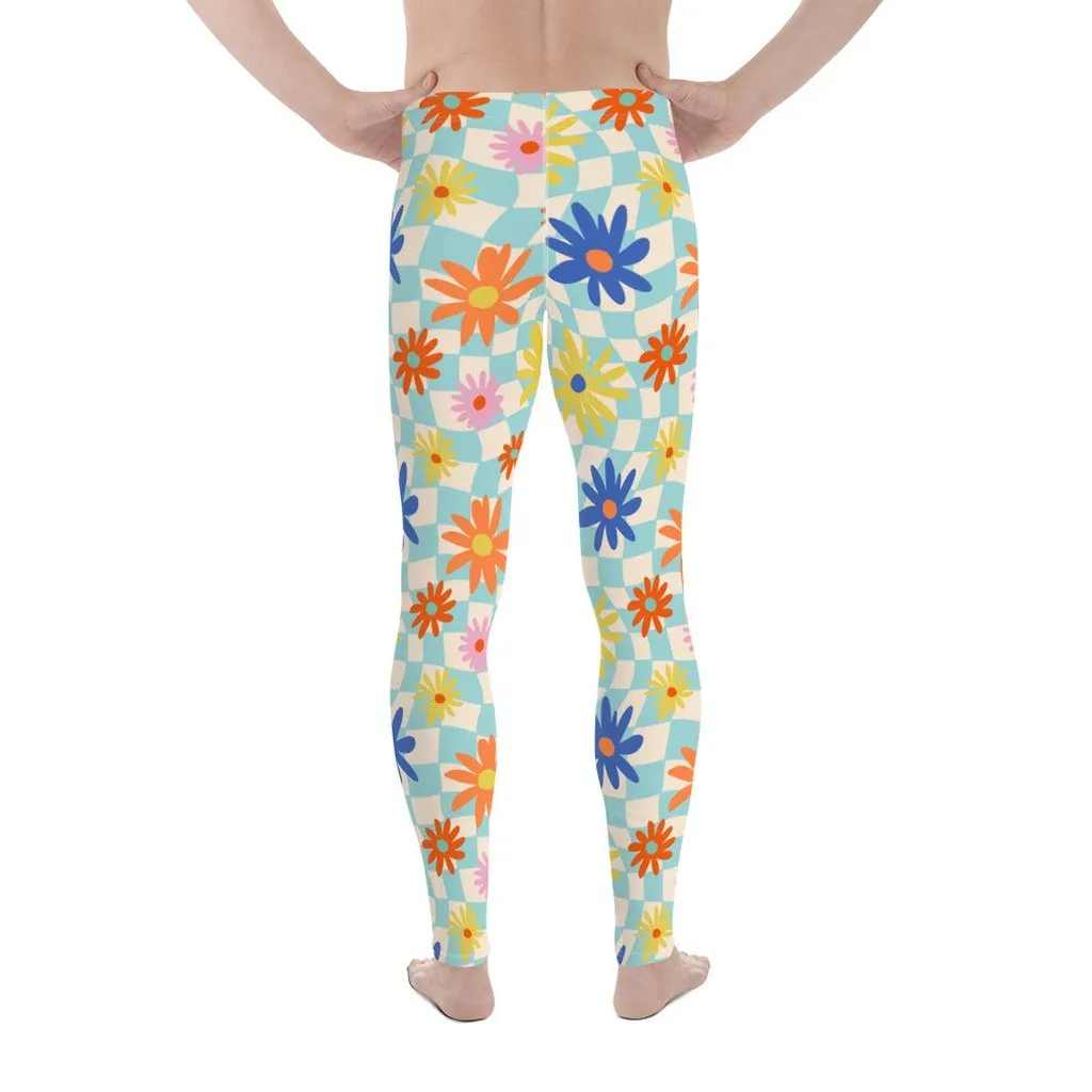 Retro Daisy Men's Leggings