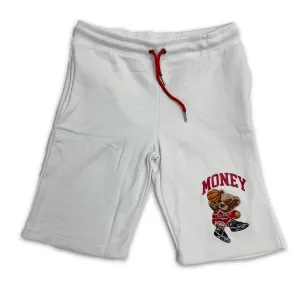 Retro Label Money Bear Shorts (Retro 4 White Oreo)