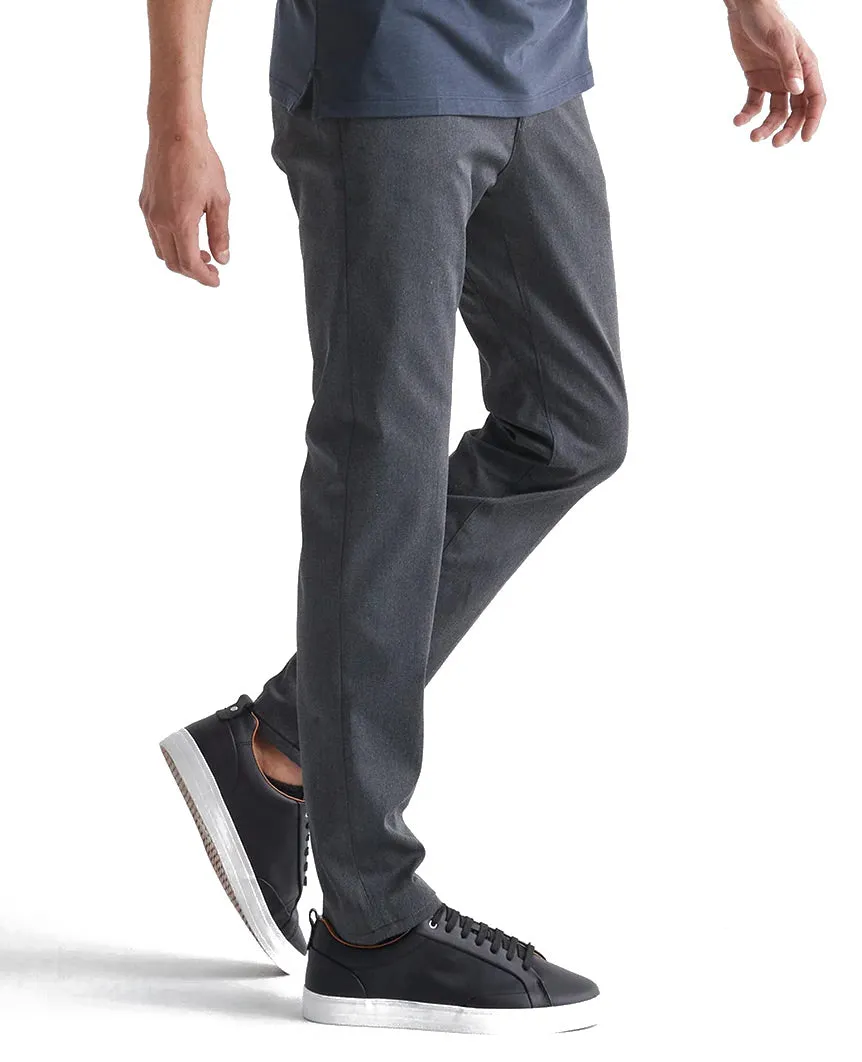 Smart Stretch Pant Slim Charcoal Heather