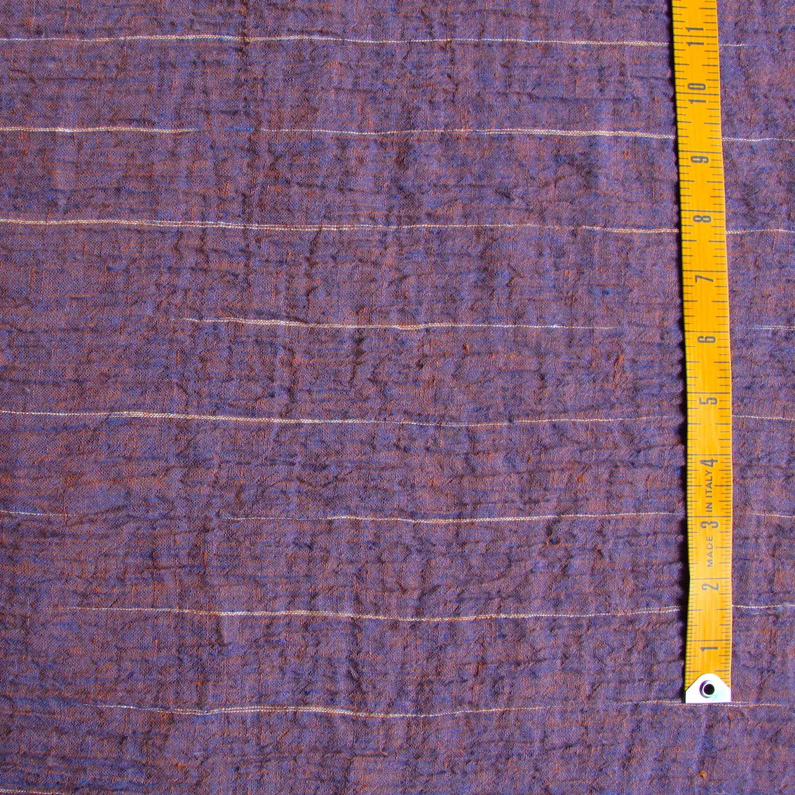 Symi Rust Crinkle Linen