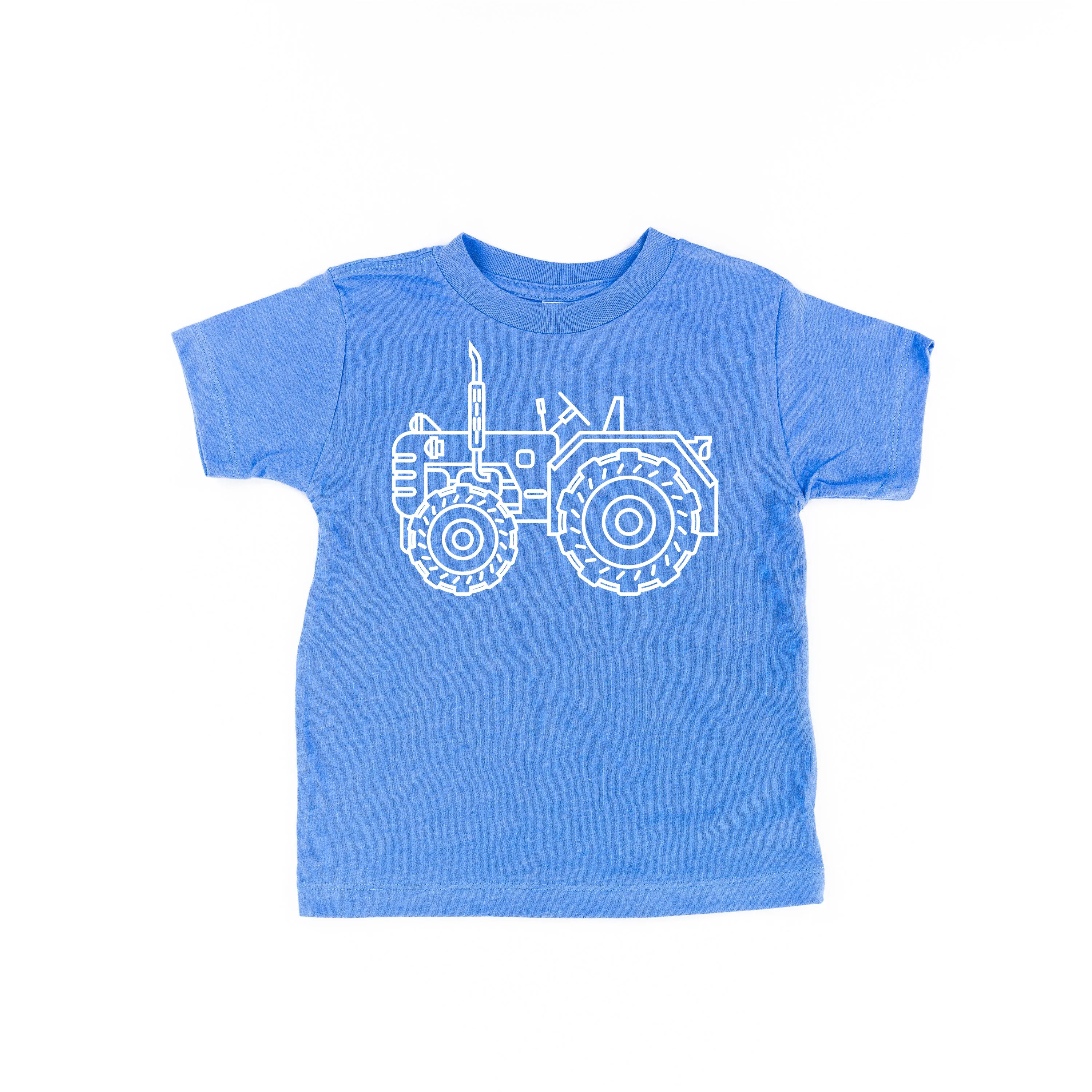 TRACTOR - Minimalist Design - Short Sleeve Child Shirt