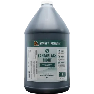 Vantablack Night Dark Coat Shampoo Gallon by Nature's Specialties