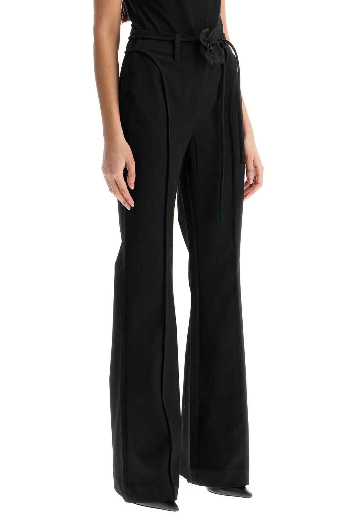 Wide-Leg Recycled Trousers