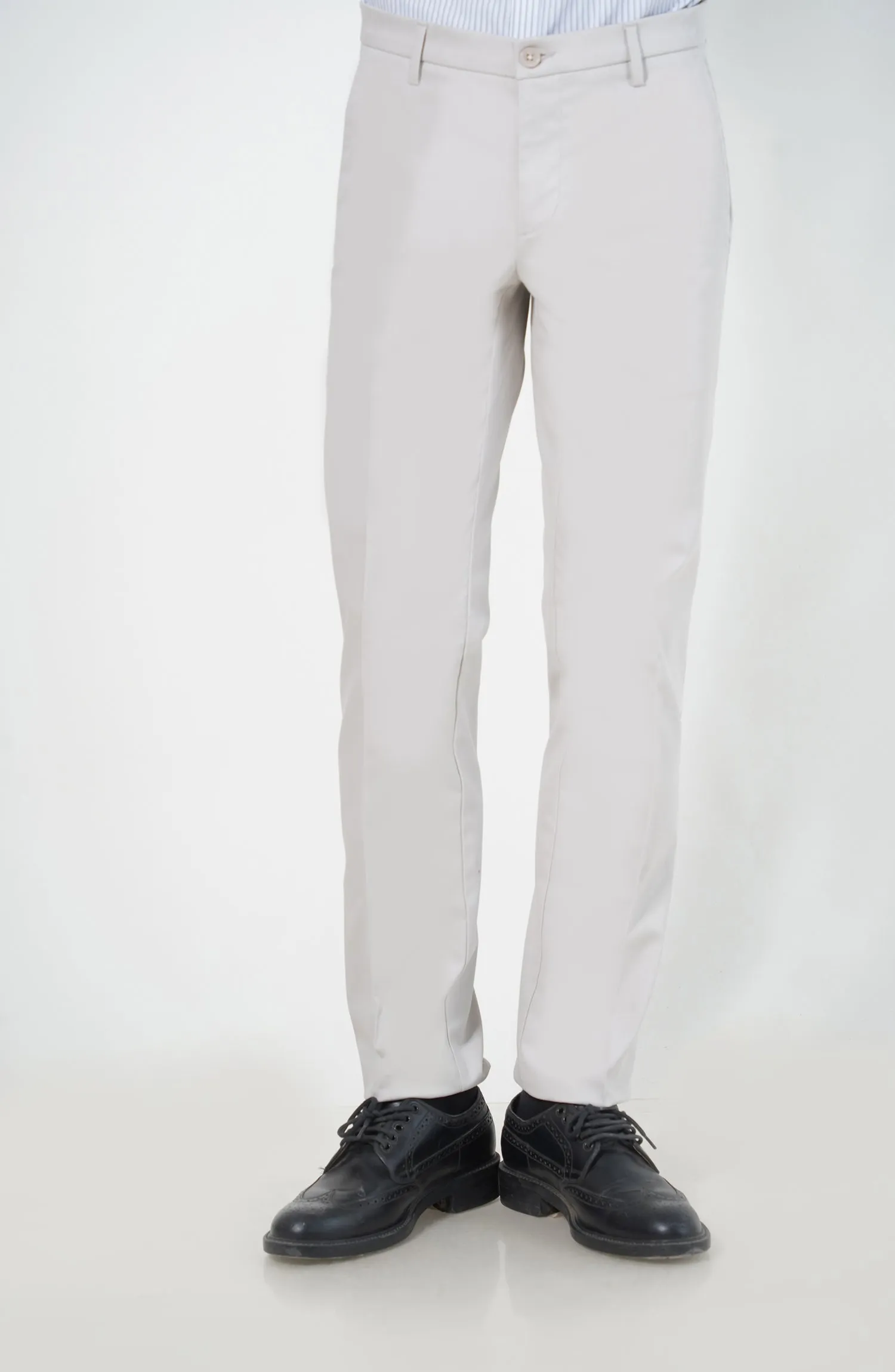 Wrinkle Free Pant - Off White