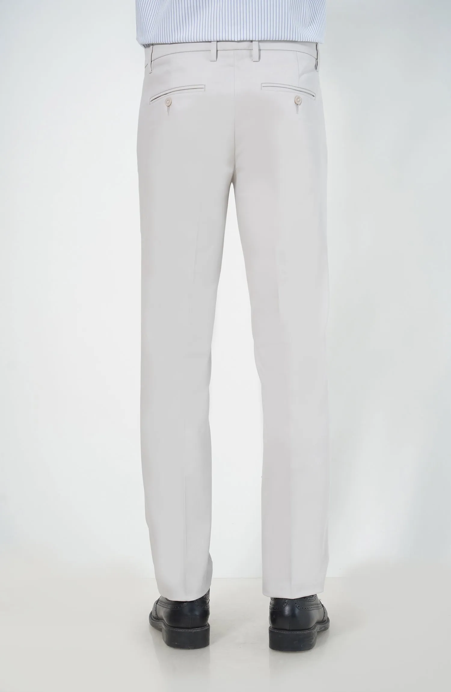 Wrinkle Free Pant - Off White