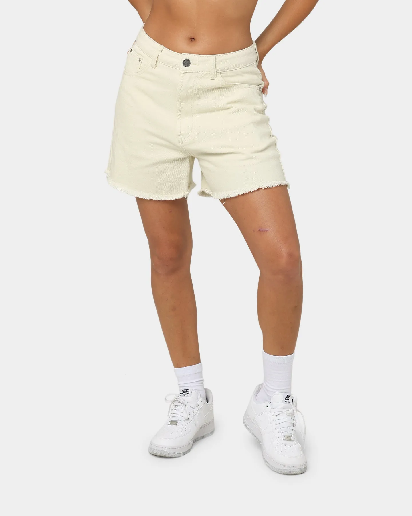 XXIII Women's Jaala Denim Shorts Bone